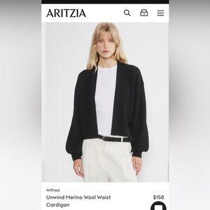 Unwind Waist Cardigan size Small